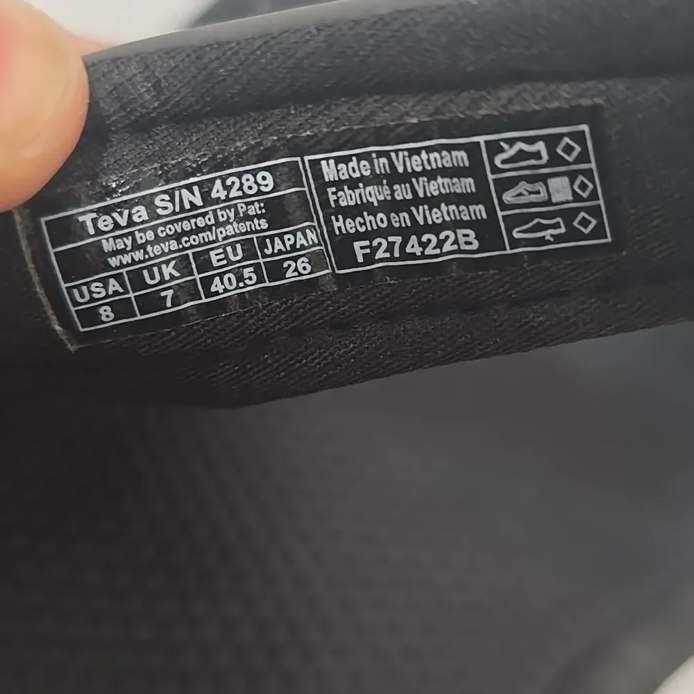 Teva Terra Nylon Strap Waterproof Sandals Men's 8